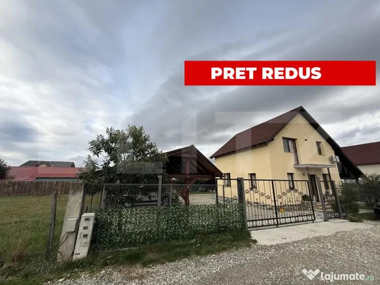 Casă cu 3 camere cu Teren 500 Mp în Vulcan