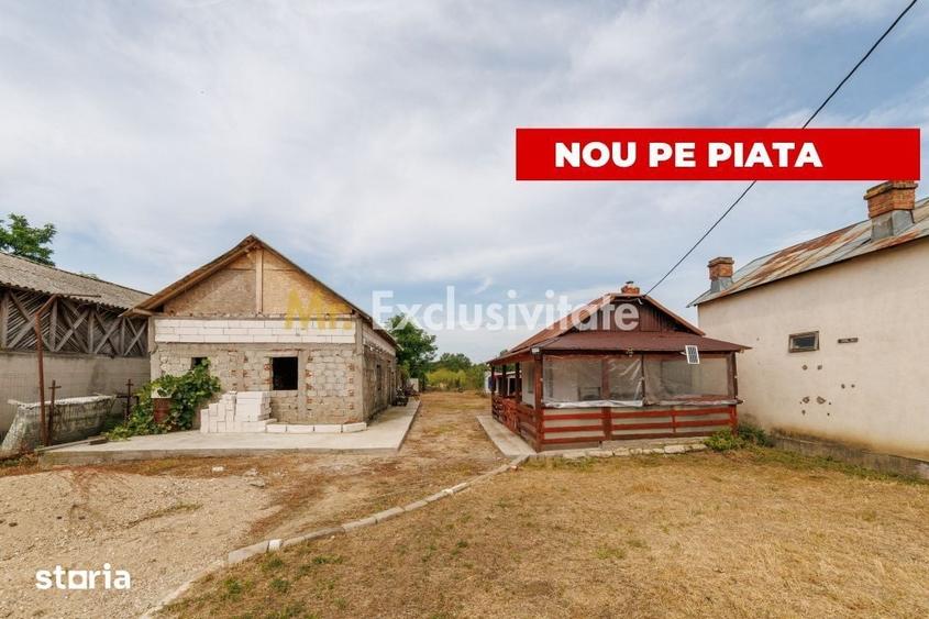 Casă cu 1 camere cu Teren 2140 Mp în Lunca