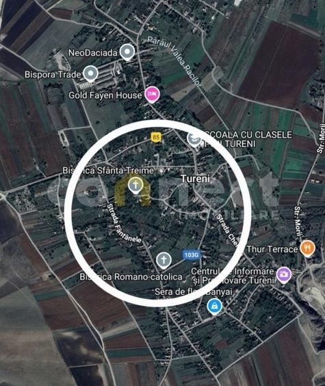 Casă individuală cu 4 camere cu Teren 500 Mp în Tureni