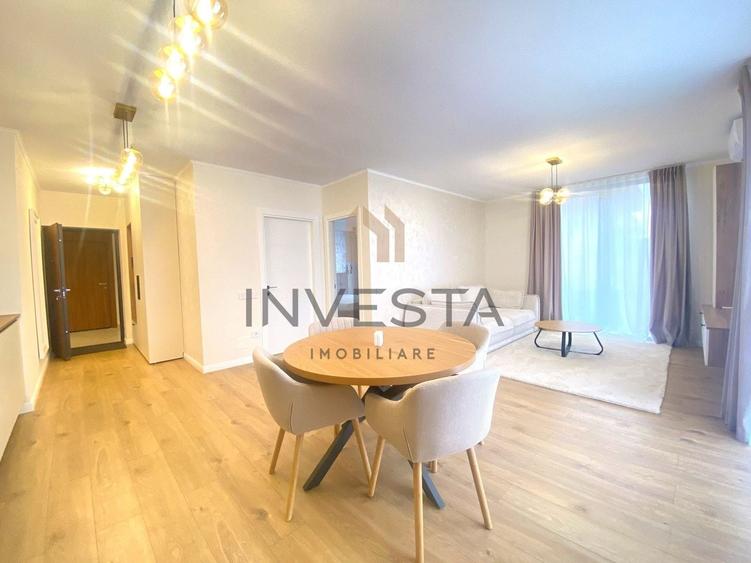 Apartament cu 2 camere semidecomandat, mobilat în Grigorescu