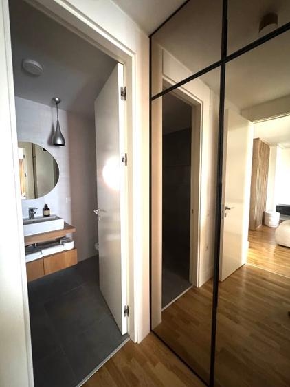 Apartament cu 2 camere semidecomandat, mobilat în Barbu Văcărescu