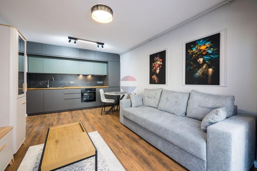 Apartament cu 2 camere decomandat, mobilat în Calea București