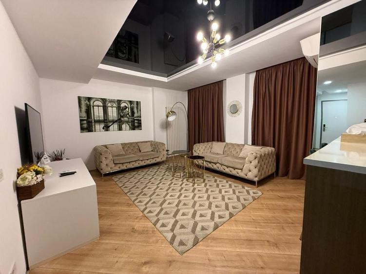 Apartament cu 4 camere, mobilat în Barbu Văcărescu