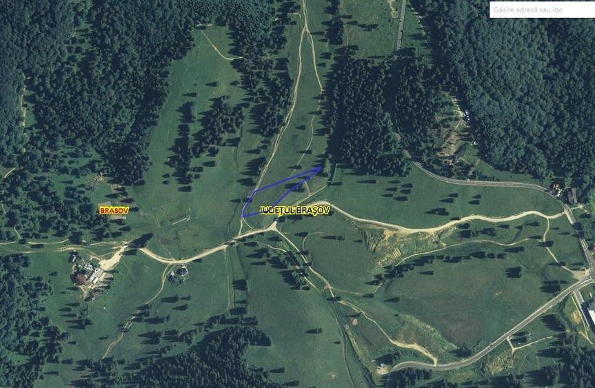 Teren intravilan de 100000 mp, în Poiana Brașov