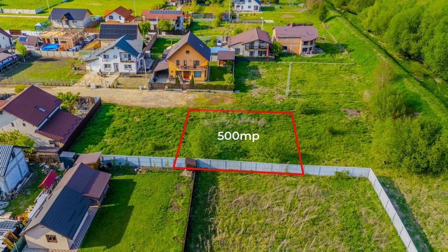 Teren 500mp Bod / Strada Lalelelor - 1