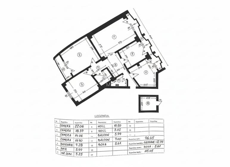 Apartament 4 camere 109 mp Marriott - 10