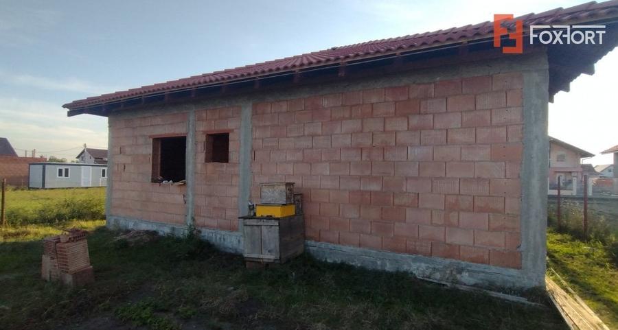 Casa individula la ROSU, 4 camere - Becicherecu Mic, teren 499 mp - 3