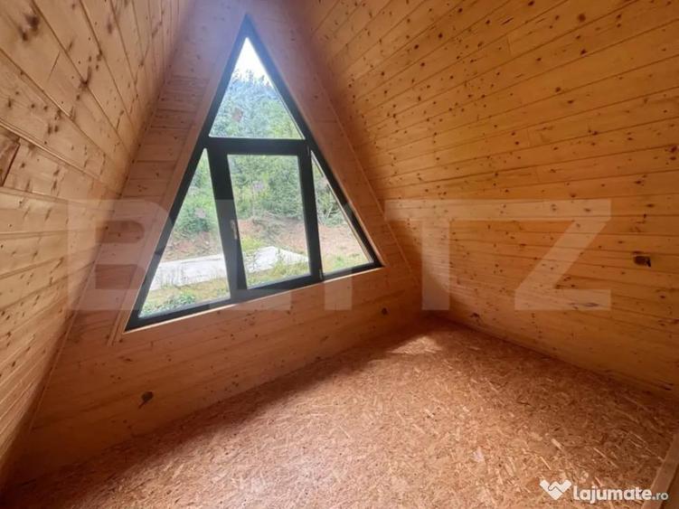 Cabana A Frame, in zona linistita - 7