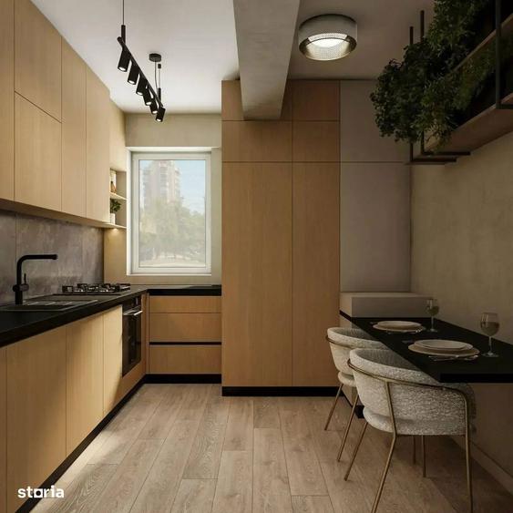 2 camere, 77 mp totali, Bucatarie inchisa, Lift, Incalzire pardoseala - 2