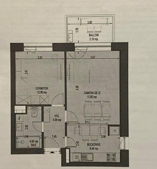 2 camere Nusco City Park la cheie, proprietar - 2