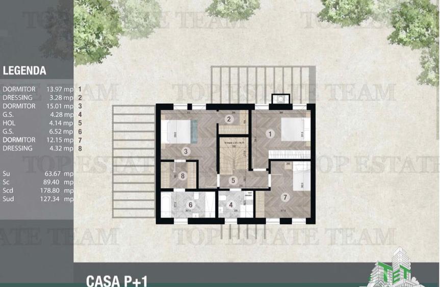 Casa de / Pipera / Scoala Americana - 5