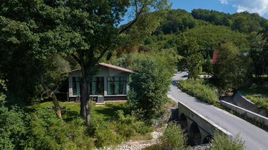 Casă de vacanță nouă, cu pârâu în curte, în inima Cheilor Râșnoavei - 15
