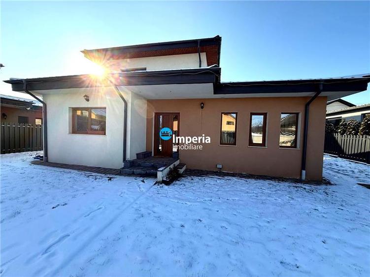 Vila moderna mobilata P+E 125 mp, 425 teren, CTP,  Centru Miroslava Iasi - 1