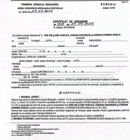 Teren de vanzare strada Curcubeului-Bragadiru Central - 5