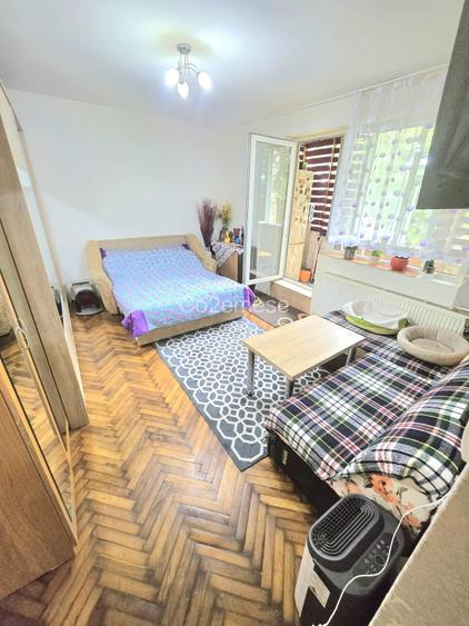 Apartament 1 camera, 30mp+balcon inchis, CT, baie cu geam, zona verde Apartament 1 camera, 30mp+balcon inchis, CT, baie cu geam, zona verde