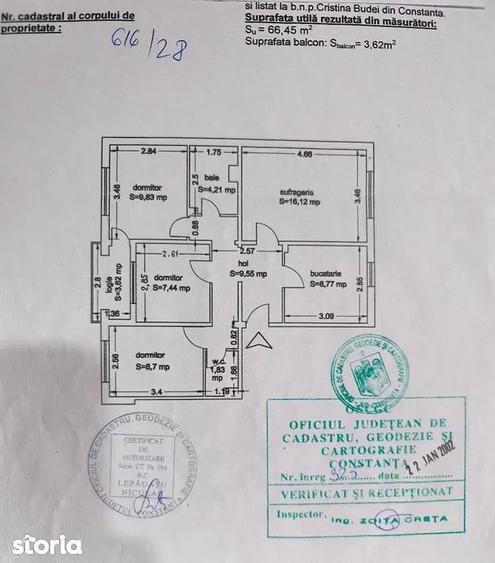Inel 2 scoala 39-apartament 4 camere la cheie - 2