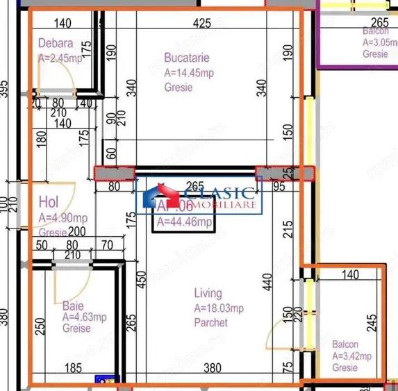 Vanzare apartament 2 camere finisat Dambul Rotund zona LIDL, Cluj-Napoca - 7