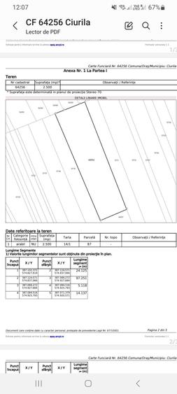 Teren extravilan 2500m2. Panorama superba.-Salicea - 1