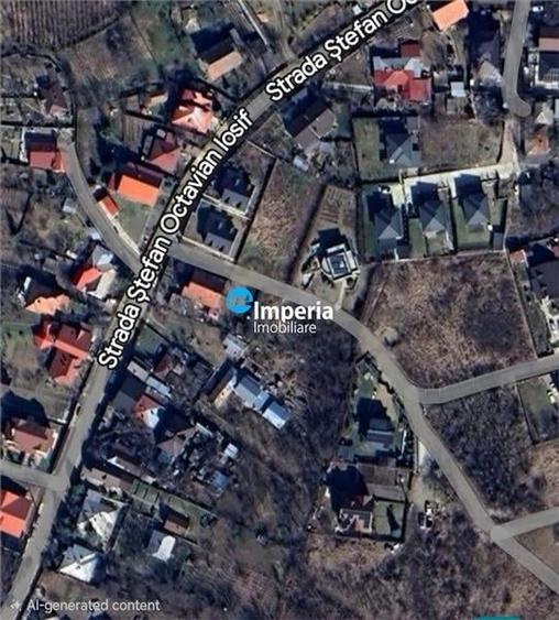 Teren 1846mp cu deschidere dubla in Bucium – Plopii Fara Sot - 1