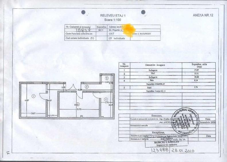 Parcul Circului,Vand CASA +TERENP+ET.1+Pod, an 1970, teren 250 mp - 4