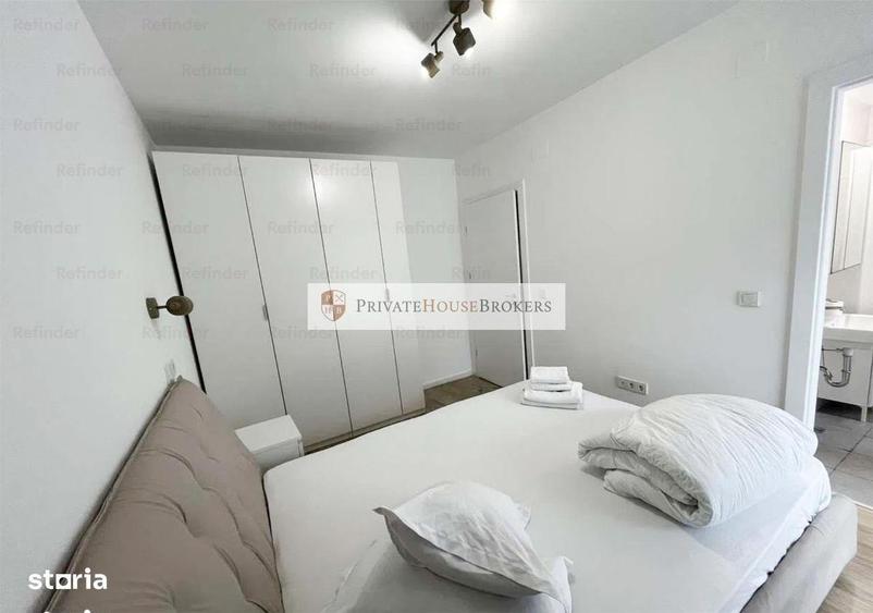 Apartament cu 2 camere semidecomandat, mobilat în Tei