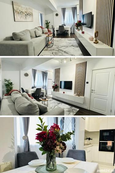 Apartament 3 Camere Prima Nufarul Complet Mobilat Vedere Panoramica Parcare cu Bariera - 4