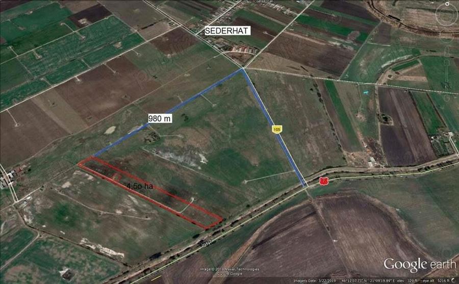 4,5 ha teren arabil Pecica - 2