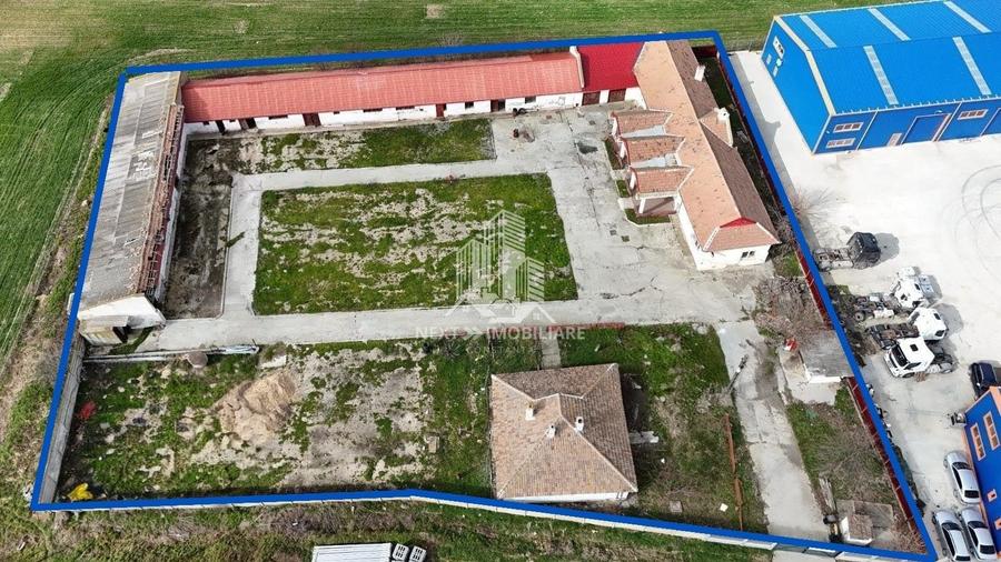 Oportunitate Investiție Ovidiu: Teren 4455 mp și Clădiri 1067 mp - 2