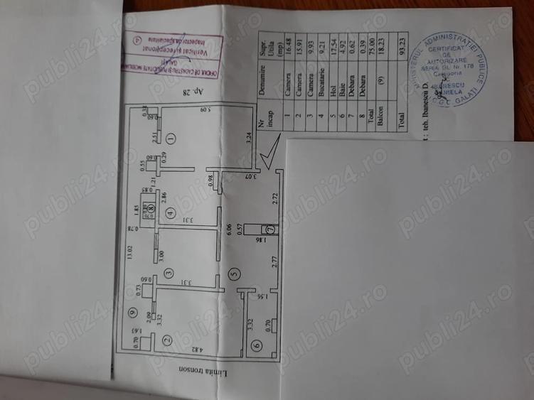 Apartament 3 camere - 1