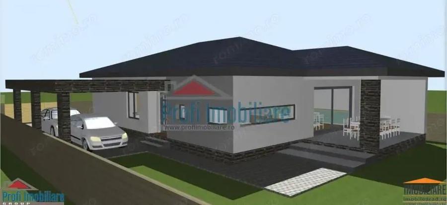 Teren 540mp Zimand Cuz, Proiect casa Parter 10 min. de zona Podgoria- Arad - 6