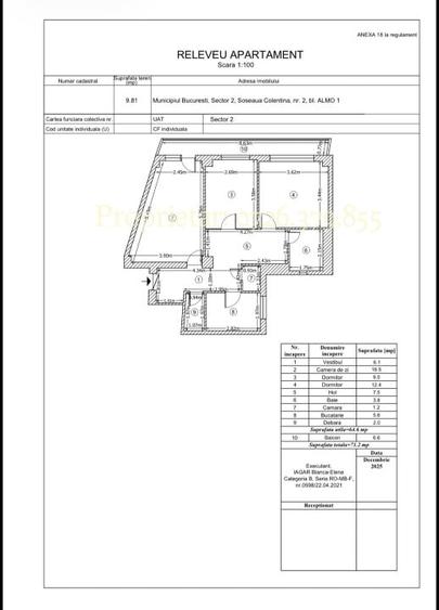 Apartament 3 camere Obor, ALMO, Proprietar - 15