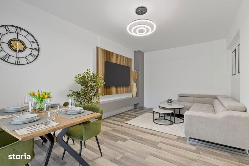 Prima inchiriere ! Apartament 2 camere la parter in Bloc Nou | Mobilat - 1