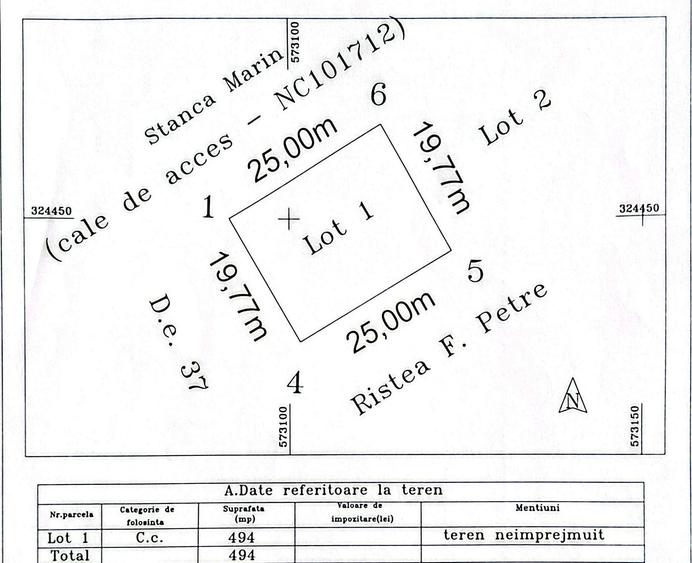Salciei STRADAL, deschidere dubla (20/25), utilitati la poarta sau in apropiere - 1