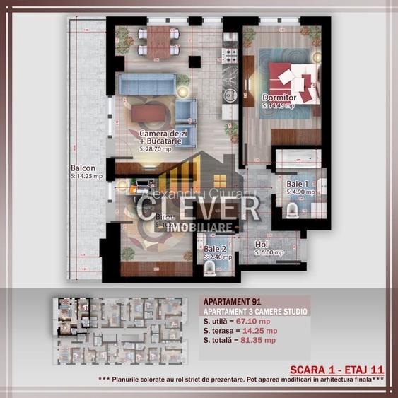 Apartament 3 camere Theodor Pallady Metrou N. Teclu Apartament 3 camere Theodor Pallady Metrou N. Teclu