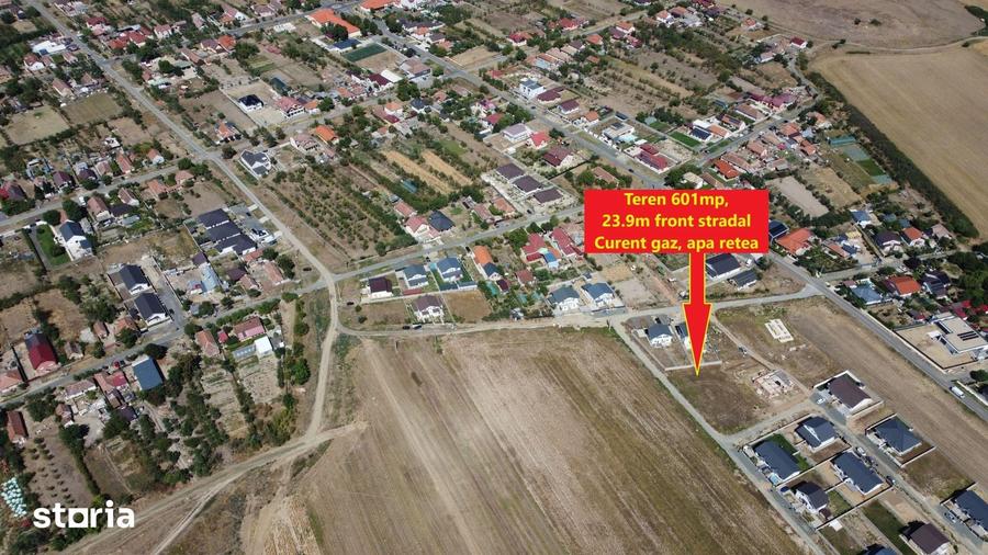 Teren de vanzare in Bucova? 601 mp - 38.000E+TVA - 2