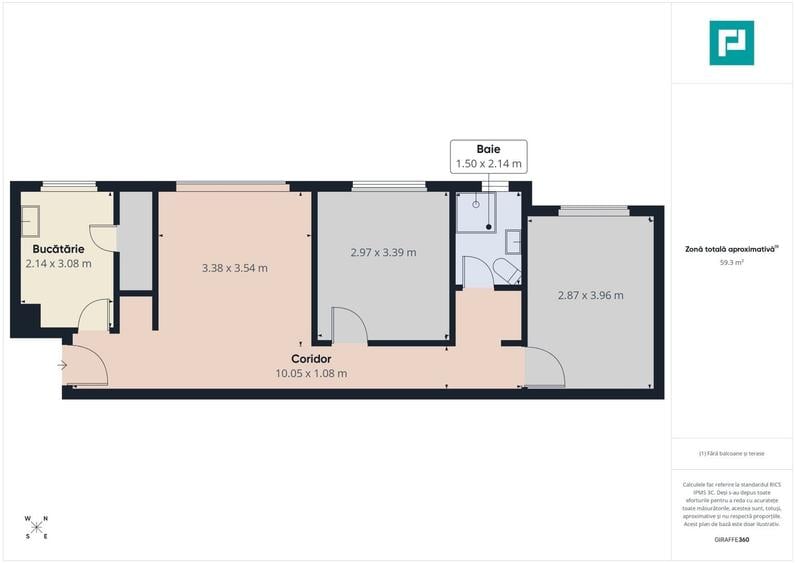 Apartament 3 camere Hipodrom 3 Sibiu - 4