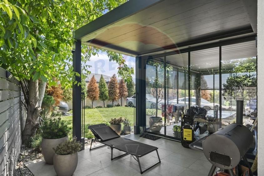 Vila individuala 4 camere 202 mp utili, Corbeanca, ansamblu cu piscina - 7