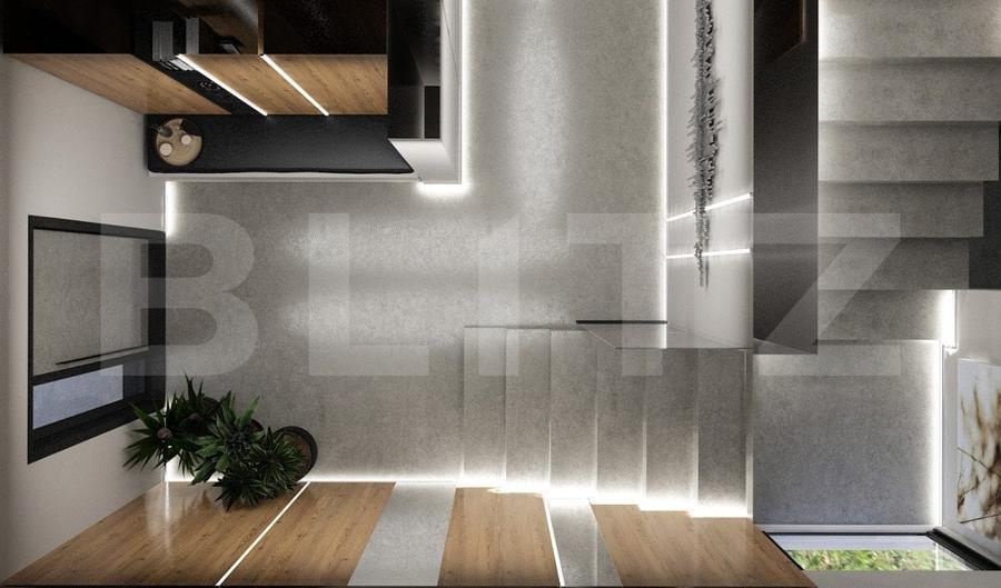 Casa individuala, 4 camere, P+M, proiect superb! zona Stupini - 10