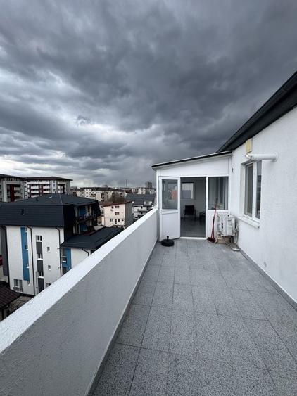 2 camere tip studio + terasa mare 22 mp + parcare | bloc nou 2021 | etaj 5/5 | vedere deschisa - 8