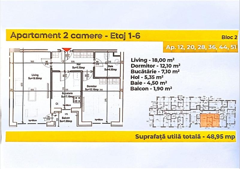 Berceni Sf. Brancoveni - 2 Camere decom, bloc nou 2025, in constructie - 2