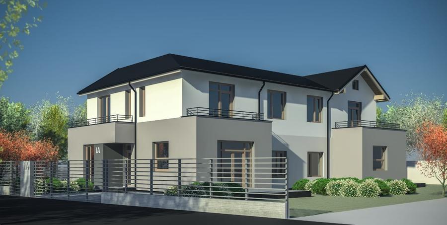 Sanandrei – ½ Duplex  5  Camere – Teren - 3