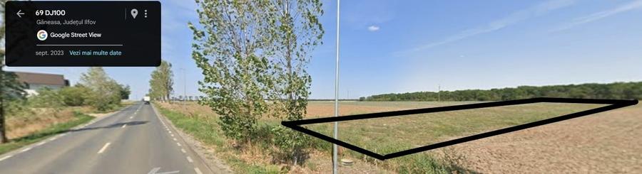De vanzare 2700 mp teren intravilan/6.900 mp teren extravilan Ganeasa - 4