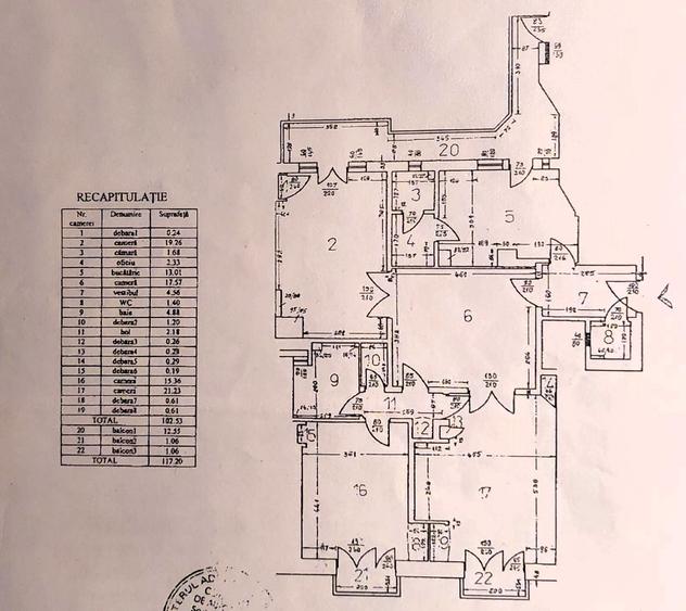 Vanzare apartament 4 camere Calea Victoriei / Ion Campineanu / vedere deosebita - 9