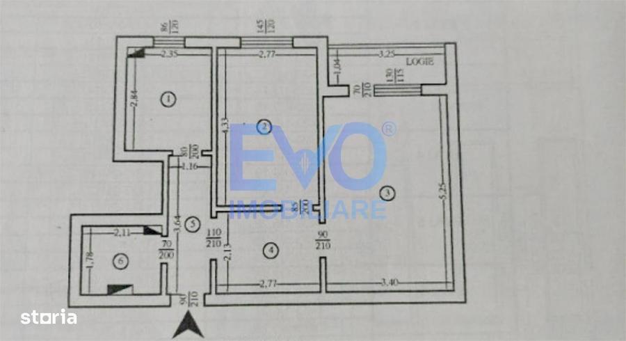 Apartament de vanzare, 2 camere, decomandat, Dacia, Iasi - 4