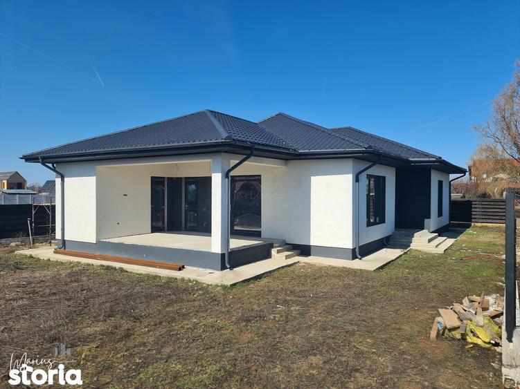 Casa parter noua, 142 mp, teren 750 mp, exterior finalizat Ghermane?ti - 3
