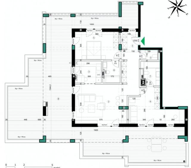 Penthouse exclusivist | terasă panoramică - 120 mp | Lake View Garden - 4