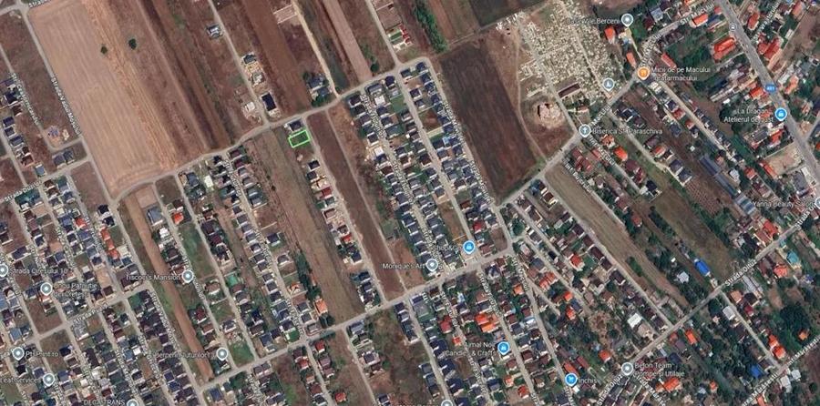 Teren Intravilan Fluturilor in rate | utilitati: curent, gaze | #Ex2 - 8