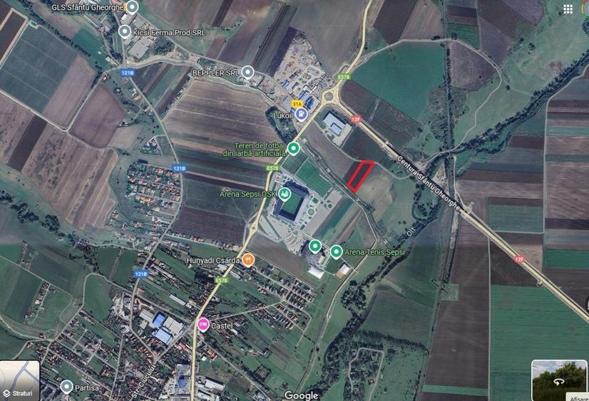 Vand teren intravilan industrial cu PUZ langa Arena Sepsi OSK - 1