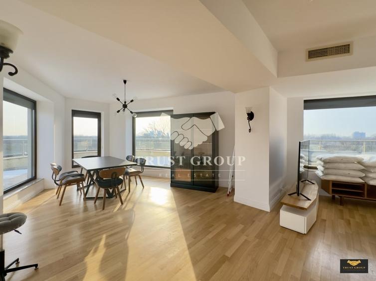 Apartament cu 5 camere decomandat, mobilat în Herăstrău