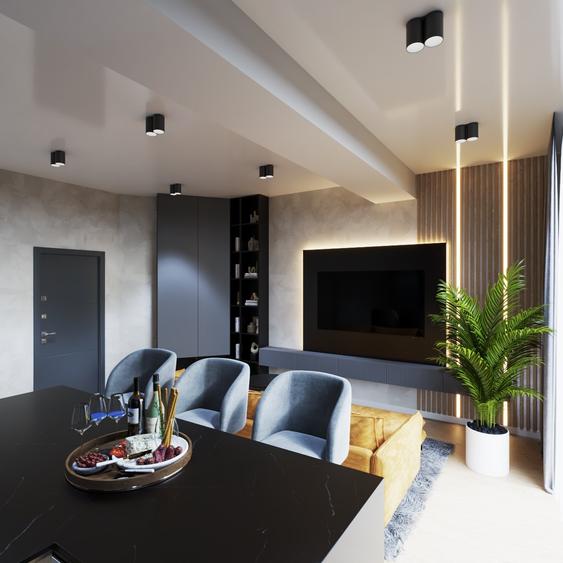 APARTAMENT 3 CAMERE CONFORT LUX-VEDERE LATERALA LA MARE-MAMAIA NORD-ALMAR LUXURY - 27